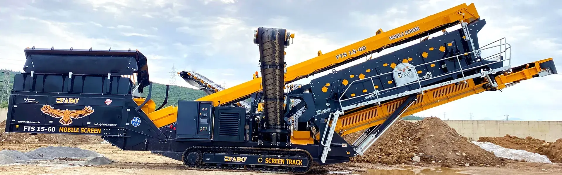 FTS-15-60-3 Mobile Screening Plant