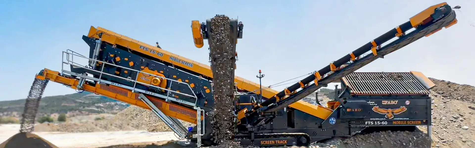 FTS-15-60-3 Mobile Screening Plant