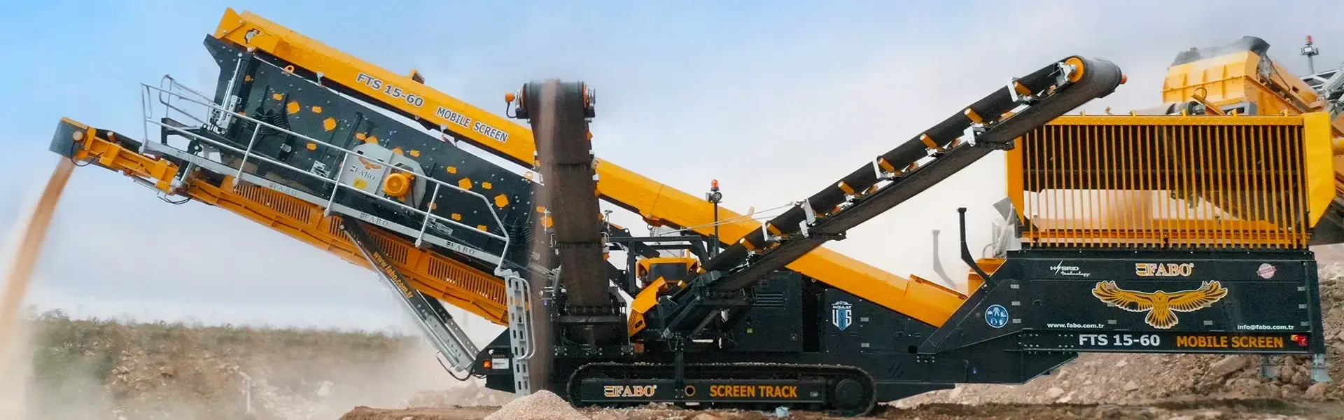 FTS-15-60-3 Mobile Screening Plant