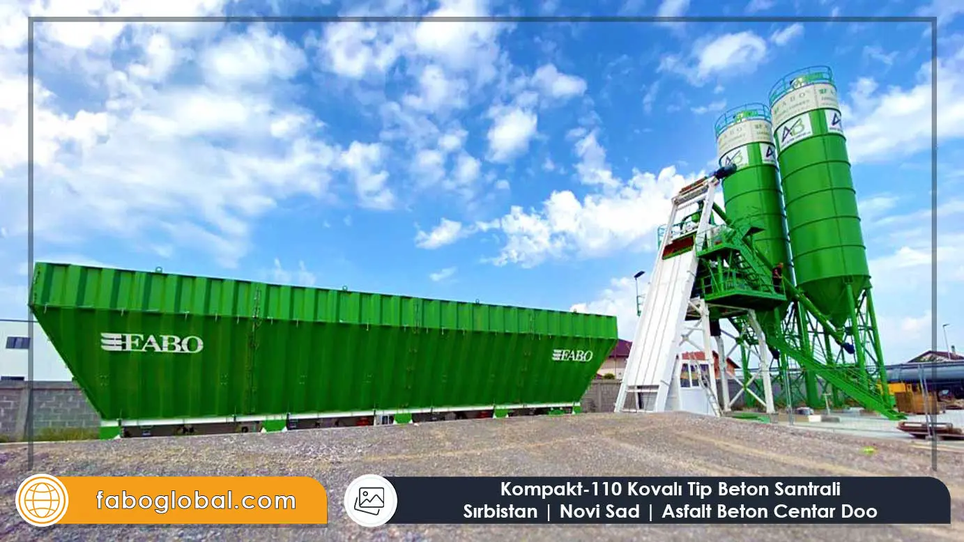 kompakt beton santrali