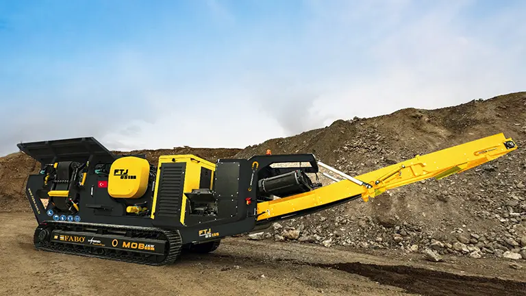 mobile jaw crusher