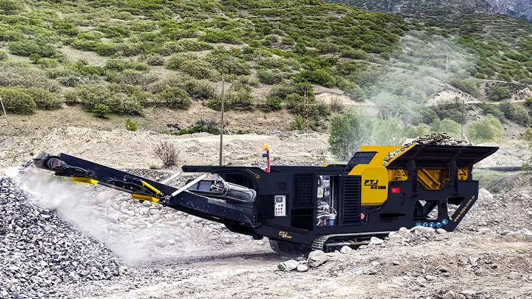 mobile jaw crusher