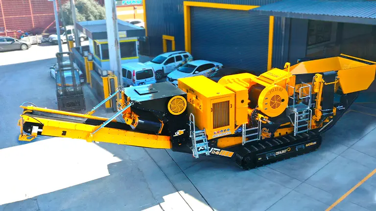 mobile jaw crusher