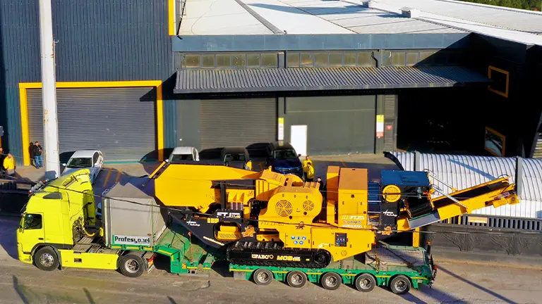 mobile jaw crusher