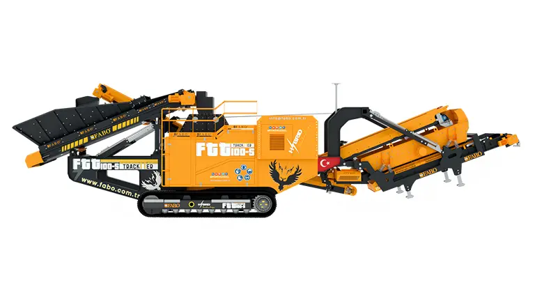 mobile tertiary crusher