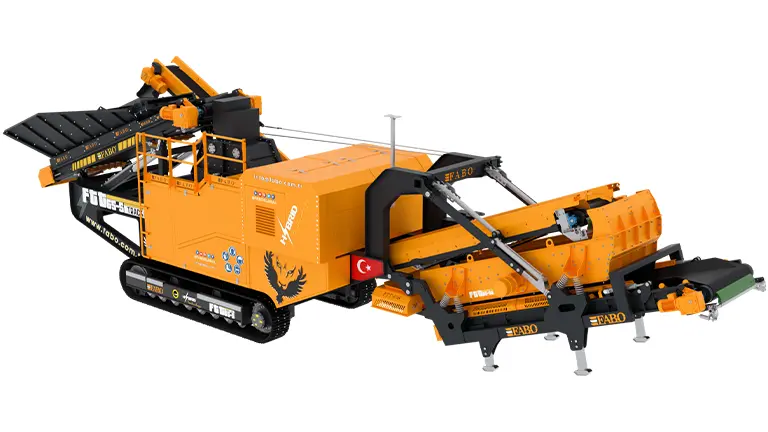mobile tertiary crusher