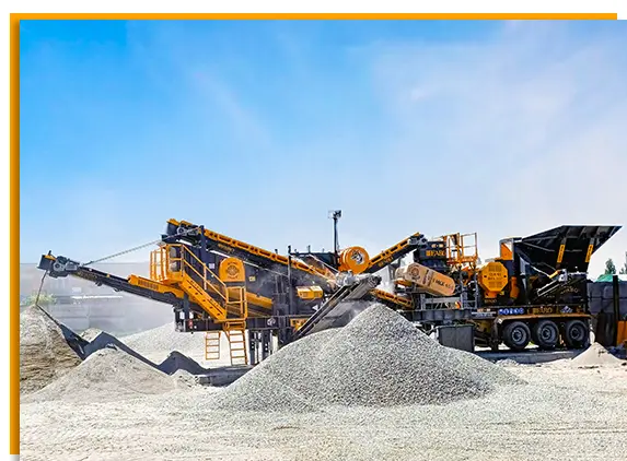 semi mobil jaw crusher