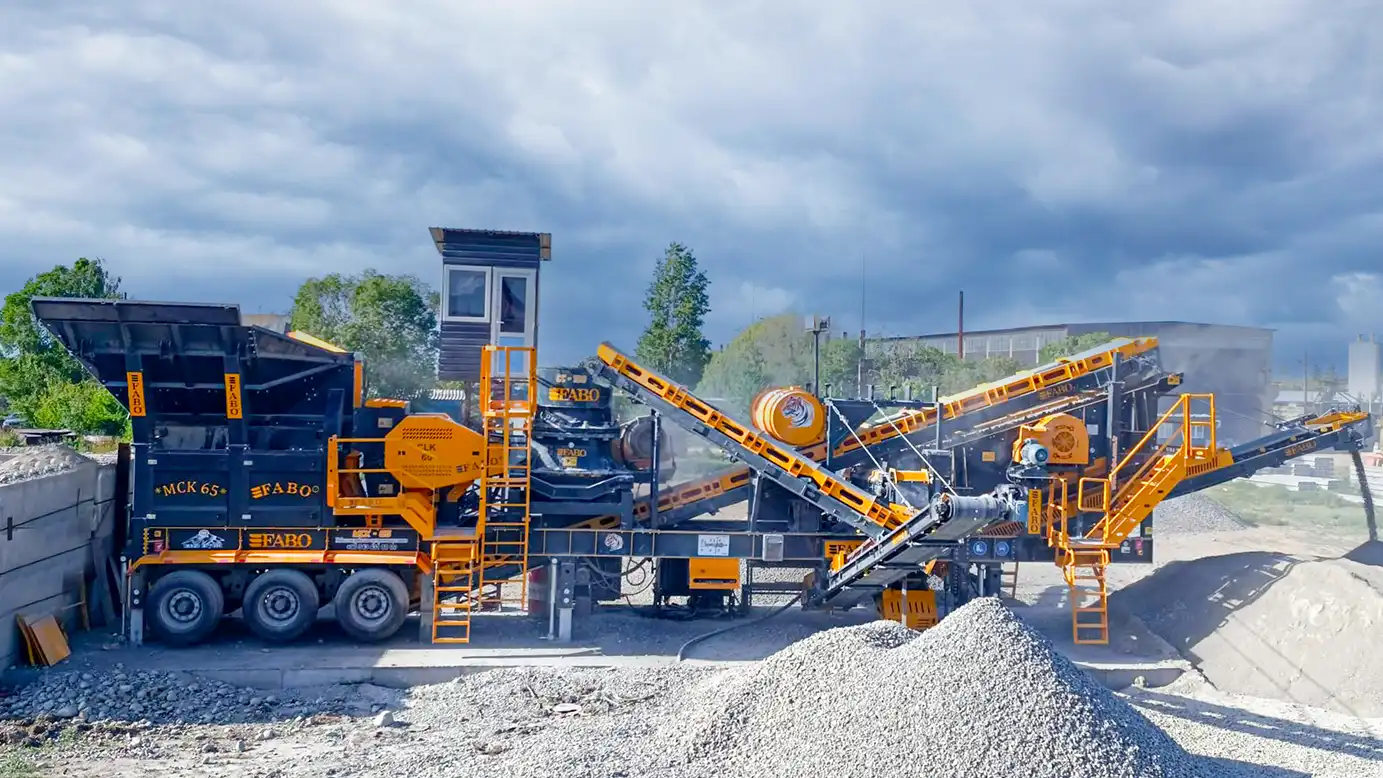 semi mobile jaw crusher