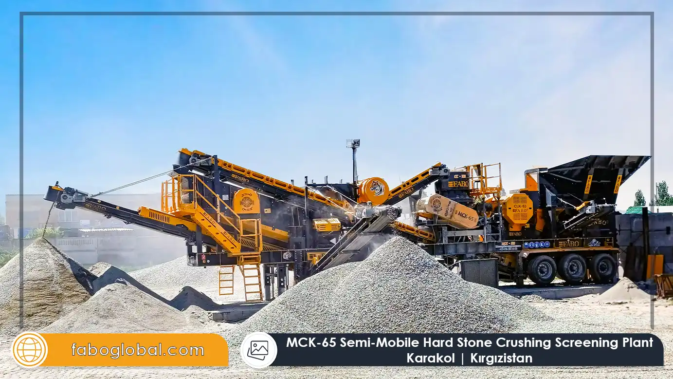 semi mobile jaw crusher