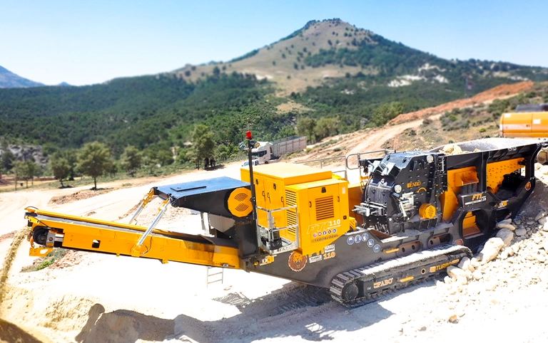mobile impact crusher