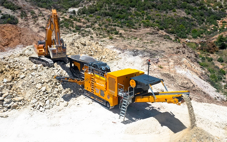 mobile impact crusher