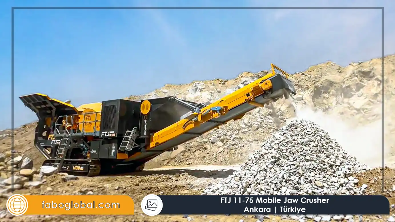 mobile jaw crusher