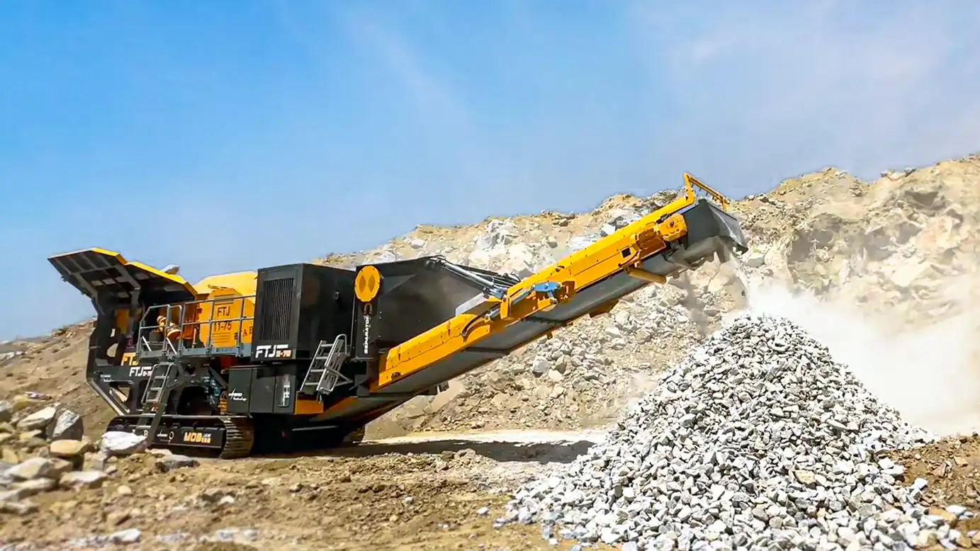 mobile jaw crusher