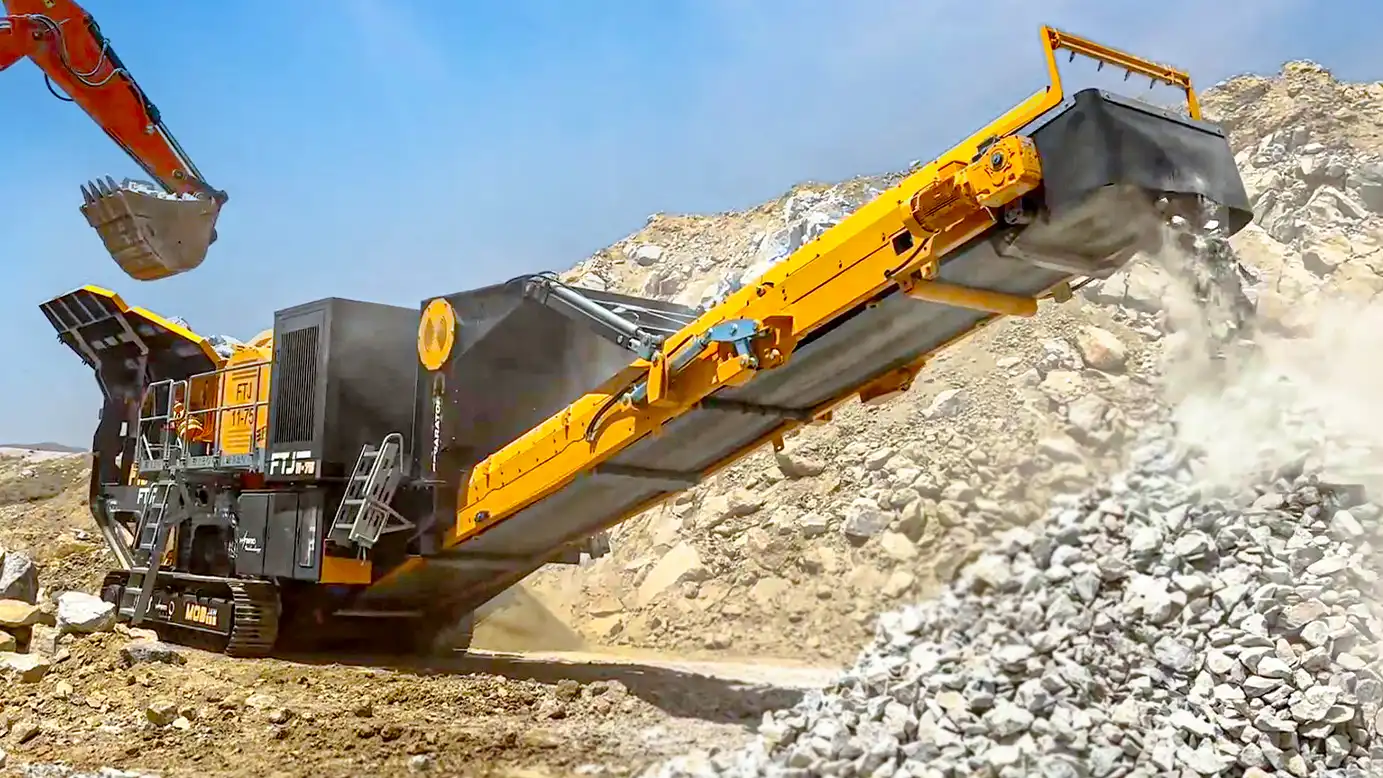 mobile jaw crusher