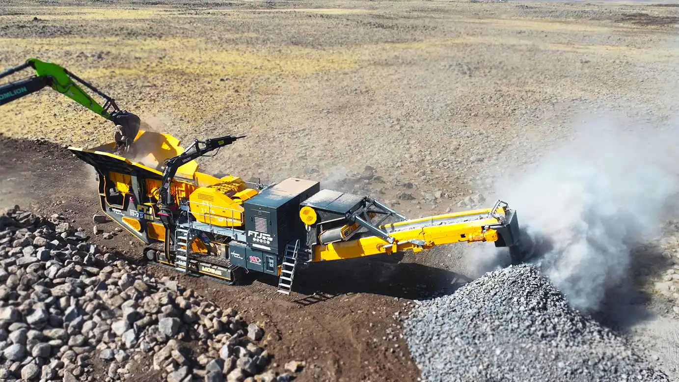 mobile jaw crusher