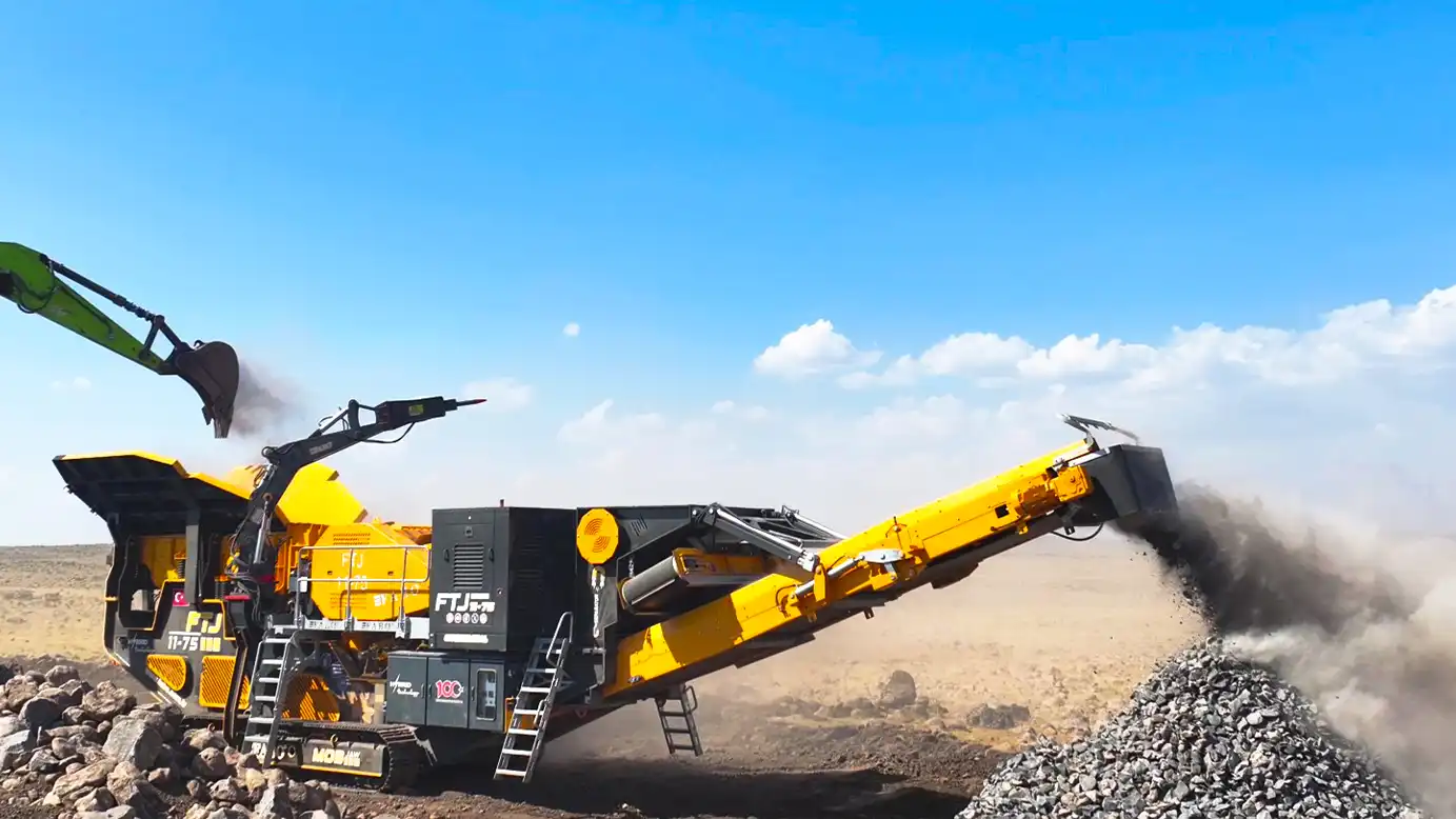 mobile jaw crusher