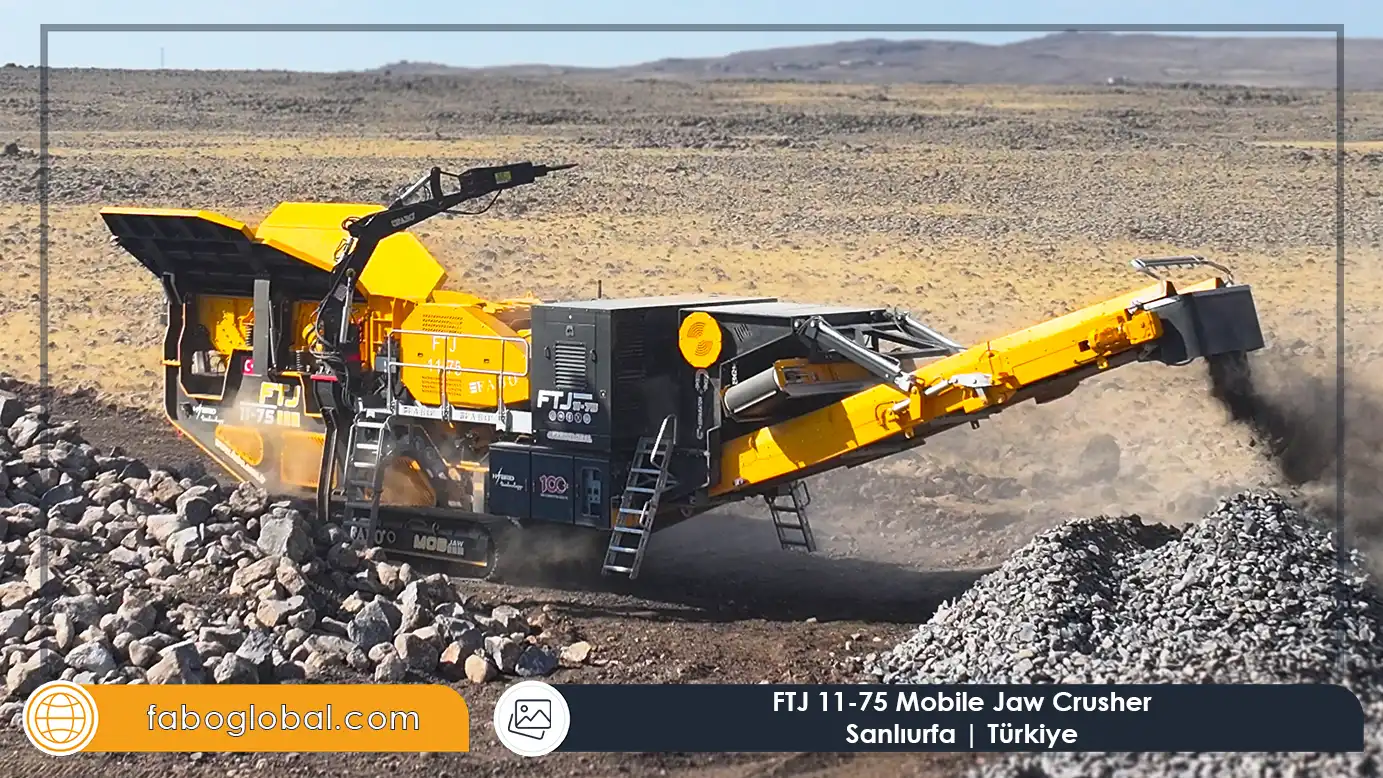 mobile jaw crusher