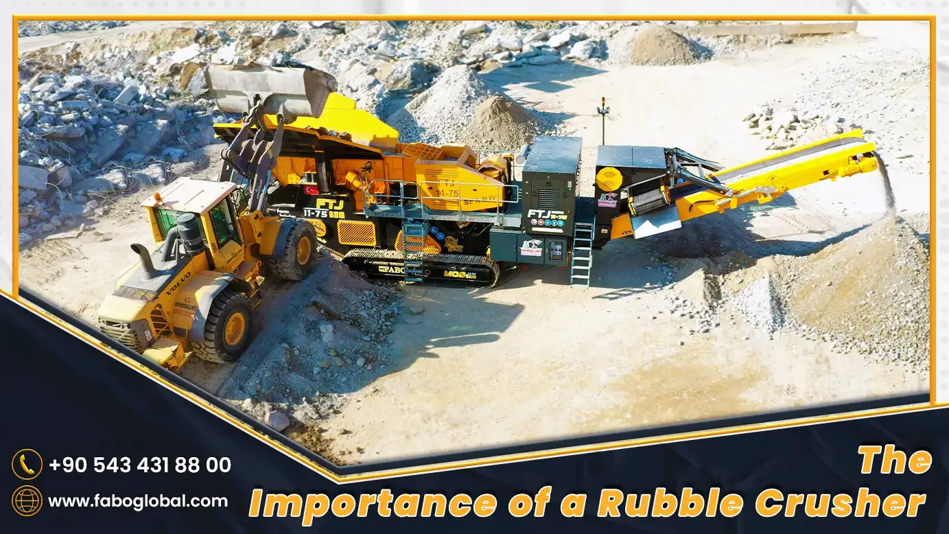 The Importance of a Rubble Crusher in Construction Projects