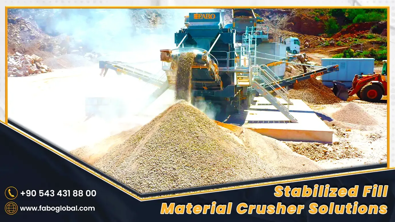 Stabilized Fill Material Crusher