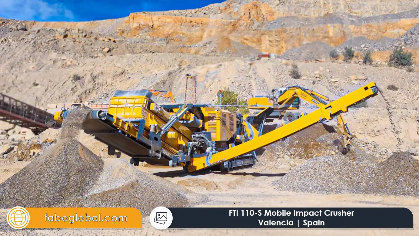 FTI 110-S Mobile Impact Crusher