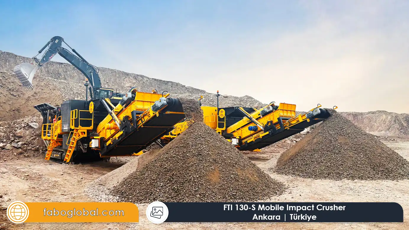 FTI 130-S Mobile Impact Crusher