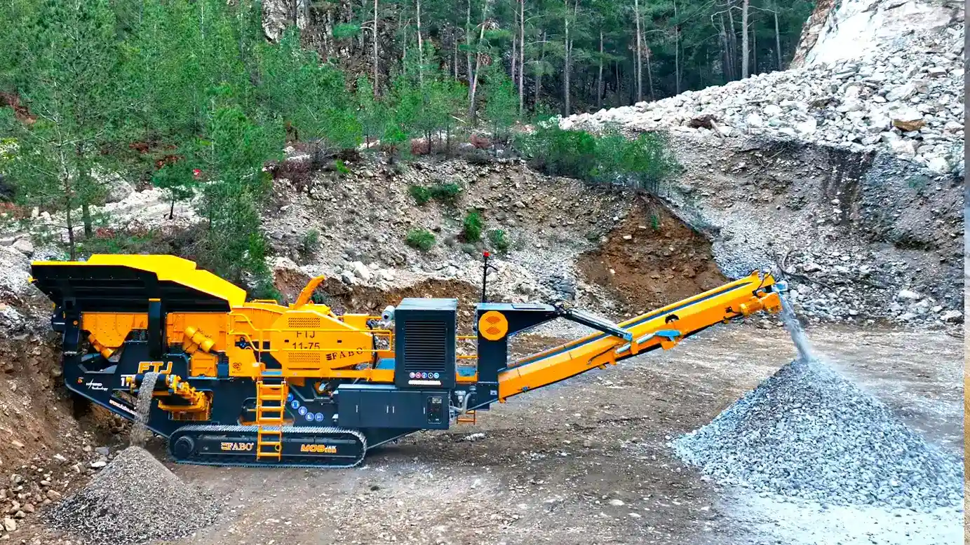FTJ 11-75 Mobile Jaw Crusher