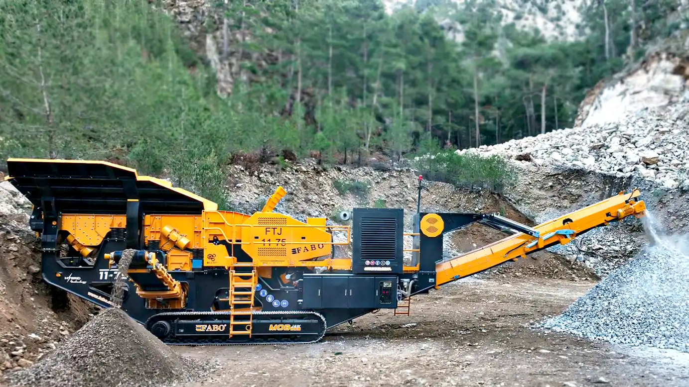 FTJ 11-75 Mobile Jaw Crusher