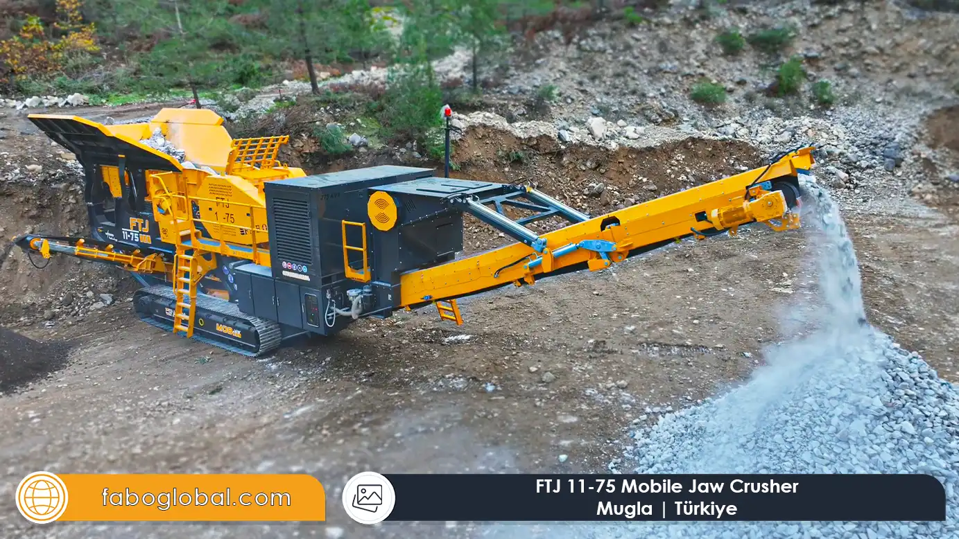 FTJ 11-75 Mobile Jaw Crusher