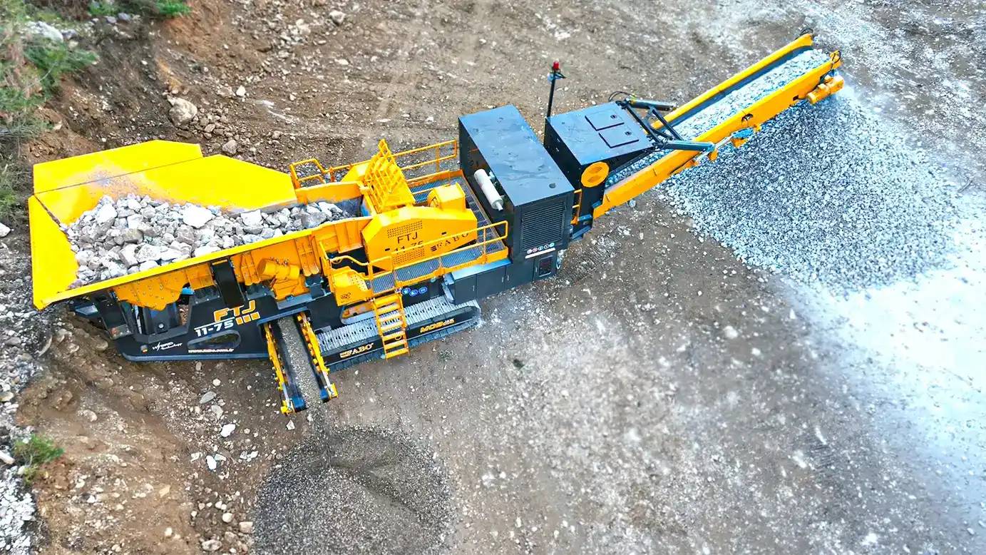 FTJ 11-75 Mobile Jaw Crusher