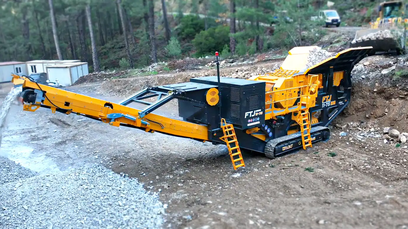 FTJ 11-75 Mobile Jaw Crusher