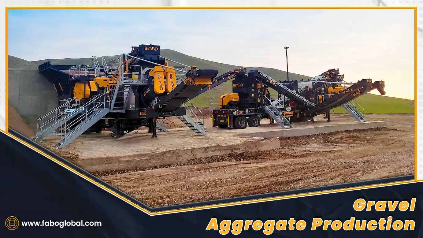 Gravel Aggregate Production