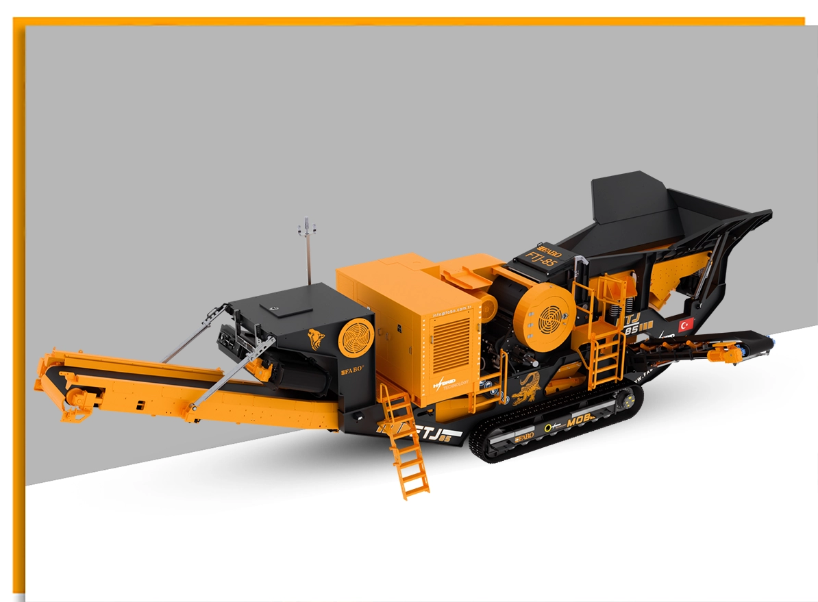 FTJ-85 Mobile Jaw Crusher