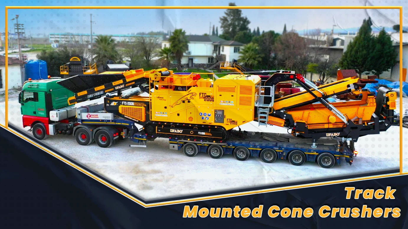 Track Mounted Cone Crushers