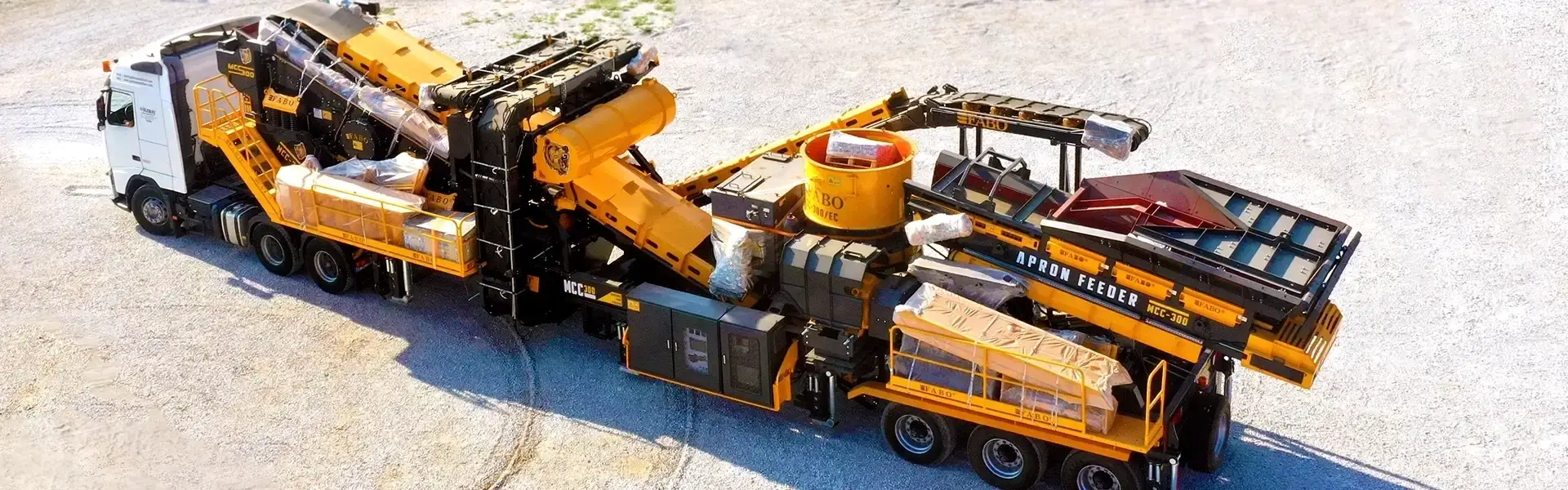 MCC-300 Portable Cone Crusher