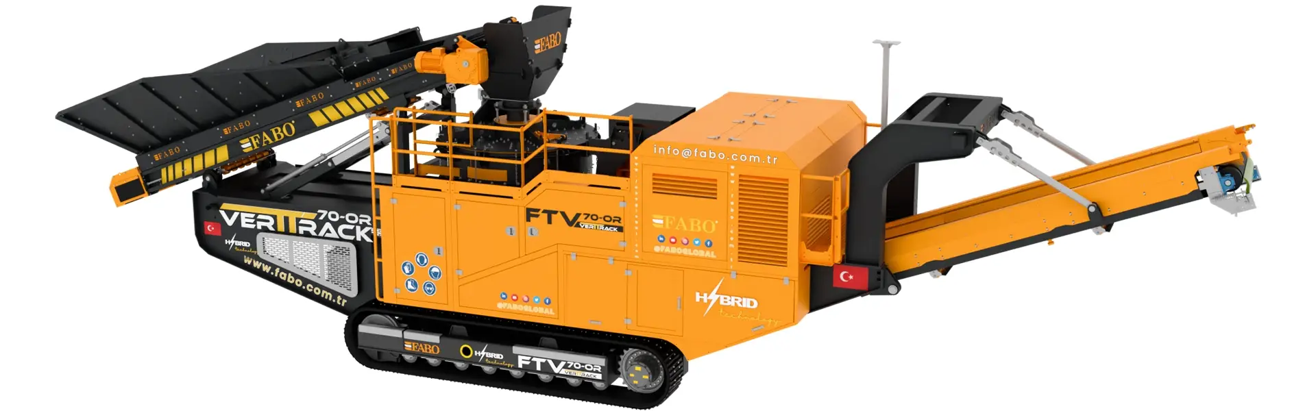 FTV-70-OR Mobile Vertical Shaft Impact Crusher