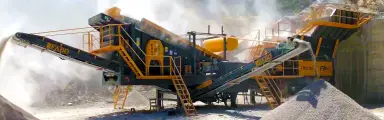 PRO-100 Portable Crushing Screening Plant