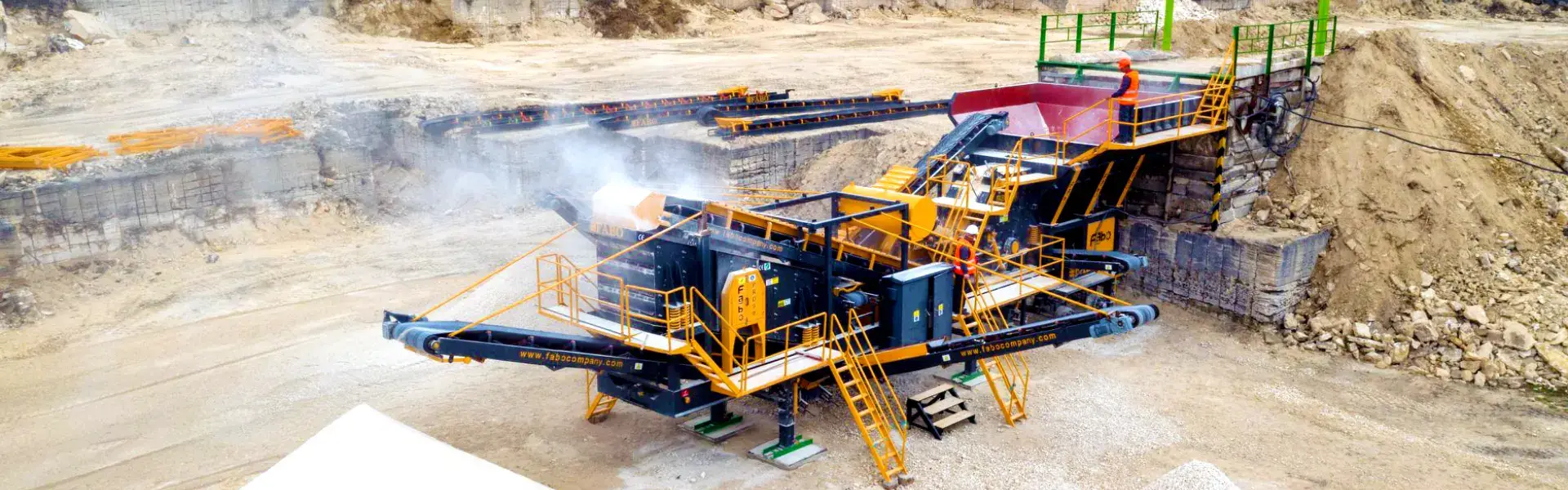 PRO-70 Portable Crushing Screening Plant