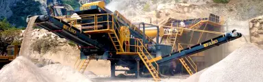 PRO-100 Portable Crushing Screening Plant