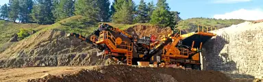 PRO-90 Portable Crushing Screening Plant