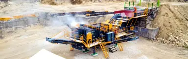 PRO-70 Portable Crushing Screening Plant