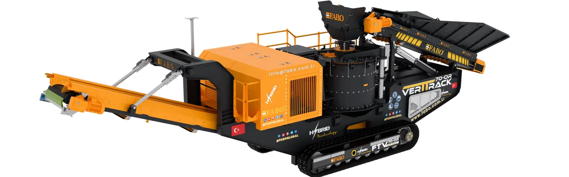 FTV-70-OR Mobile Vertical Shaft Impact Crusher