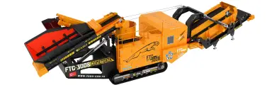 FTC-300-s Mobile Cone Crushing Screening Plant