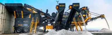 PRO-90 Portable Crushing Screening Plant