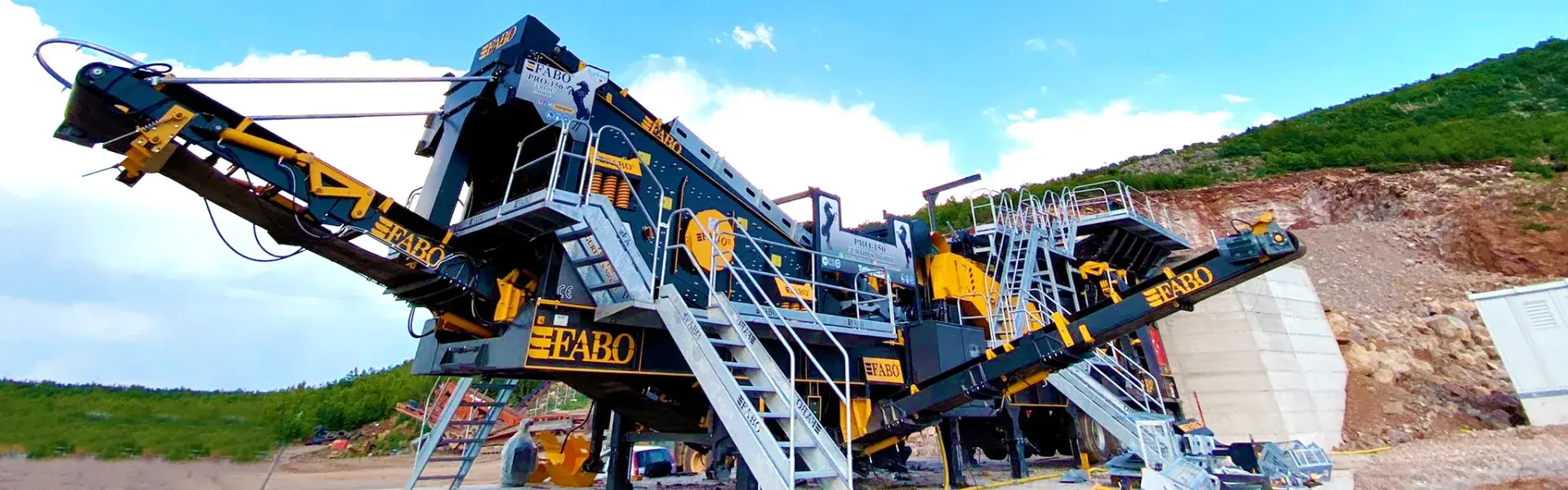 PRO-130 Portable Crushing Screening Plant